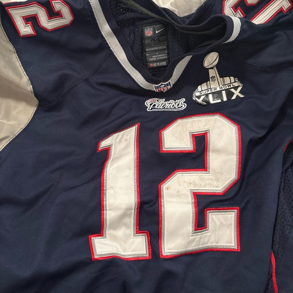 Men's Navy Blue Football Jersey